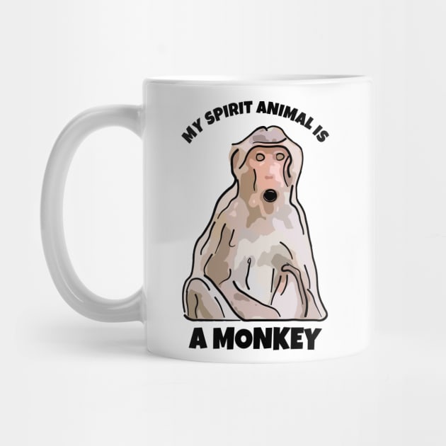 My Spirit Animal is a Monkey by ardp13